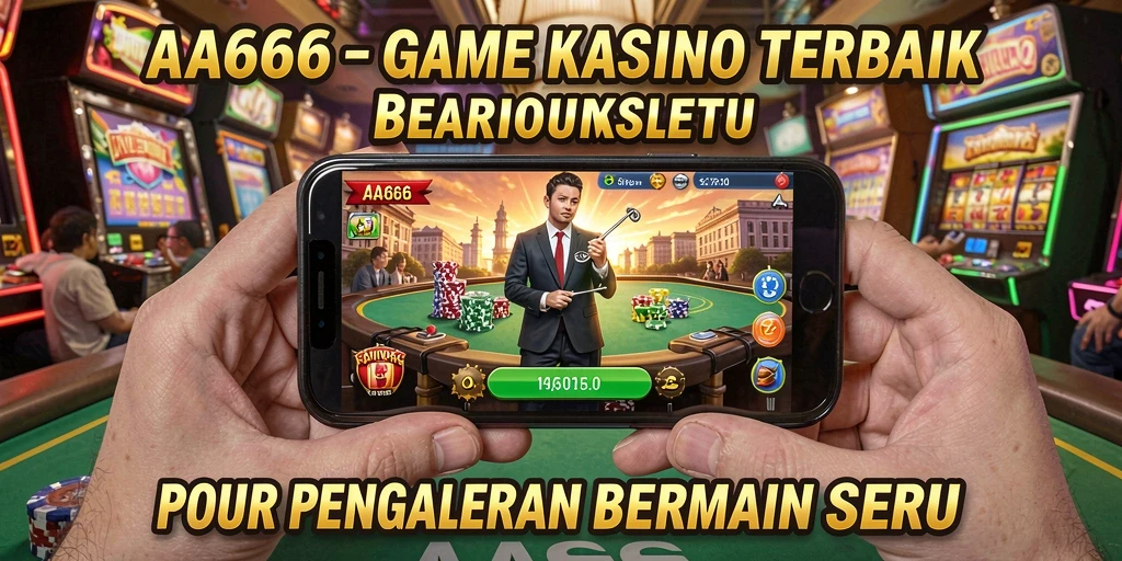 Gameplay menegangkan di slot kasino AA666.