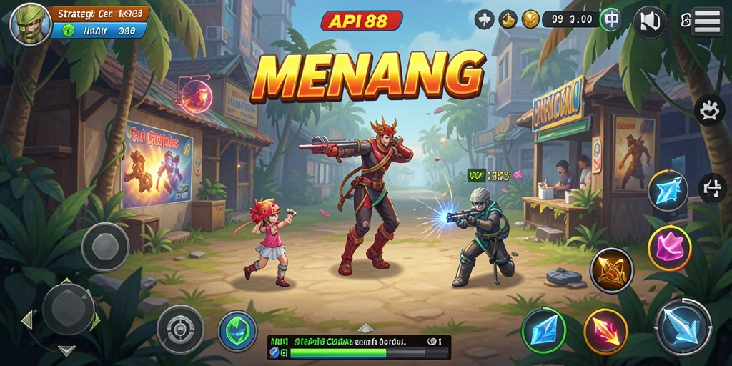 Tampilan gameplay API88 yang mendebarkan dengan strategi cerdas.