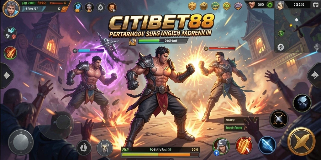 Pengalaman gameplay pertarungan yang mendebarkan di CITIBET88.