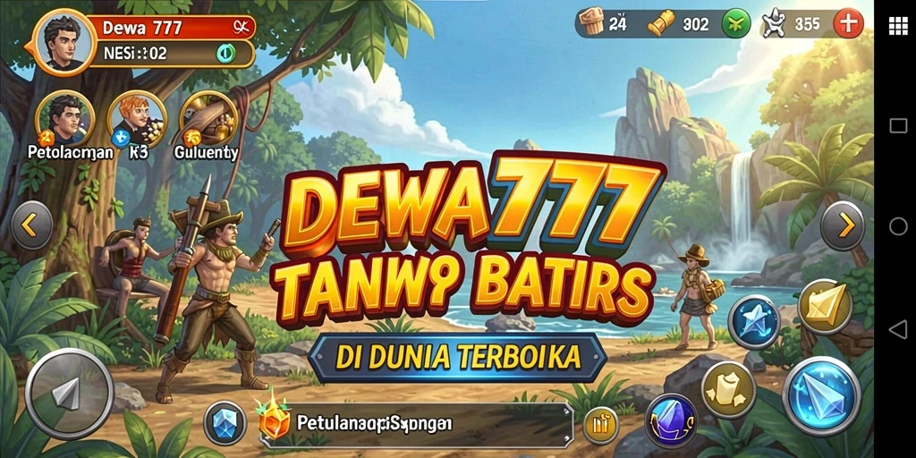 Gameplay seru di dunia terbuka DEWA777.