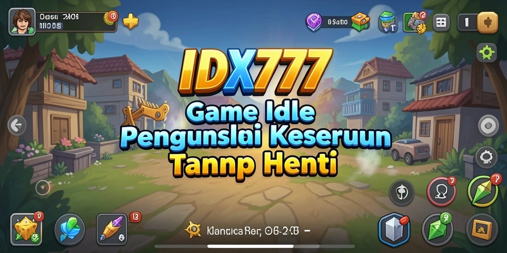 Screenshot gameplay <strong>IDX777</strong> menampilkan karakter dalam aksi Idle yang seru.