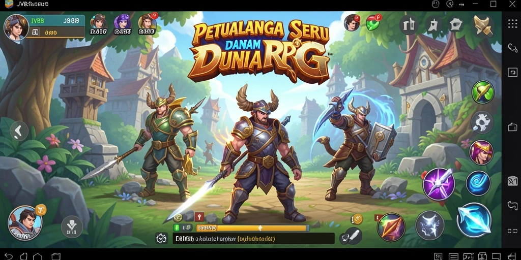 Tampilkan aksi seru dan petualangan epik di JV88.