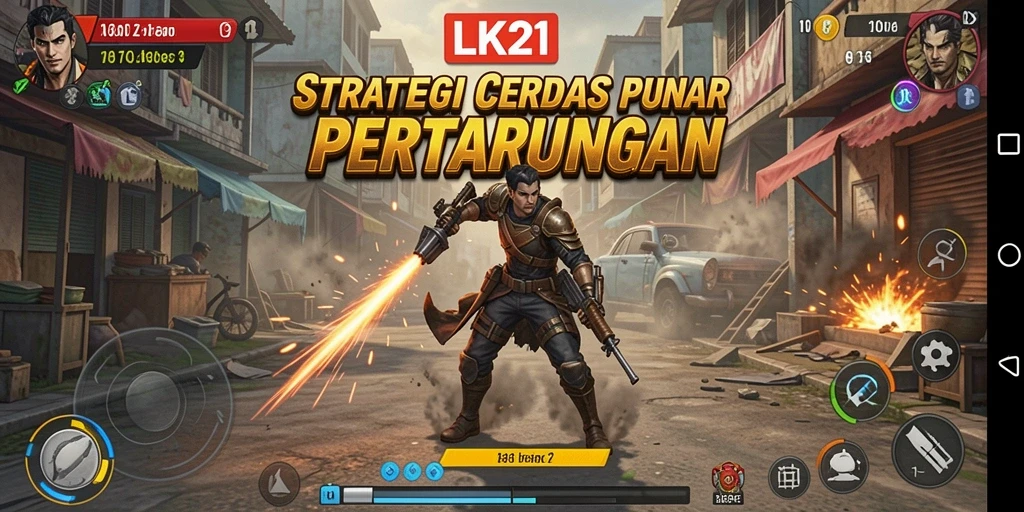 Tampilan gameplay LK21 dengan strategi yang mendebarkan.