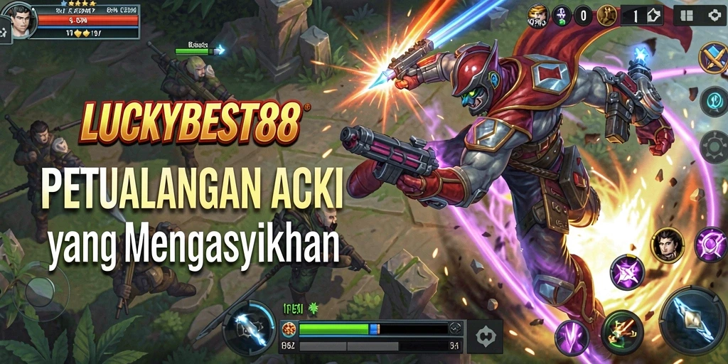 Tangkapan layar LUCKYBEST88 menunjukkan aksi seru dan mendebarkan saat bermain.