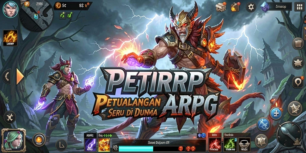 Tampilan menarik dari gameplay PETIRRP yang penuh aksi.