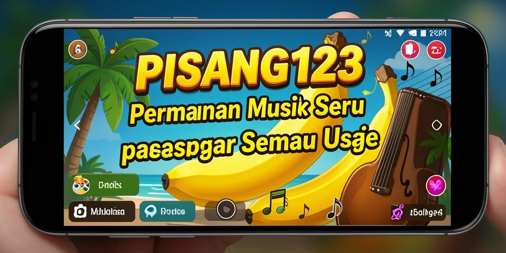 Tampilan gameplay <strong>PISANG123</strong> yang seru dan interaktif dengan berbagai mode permainan.