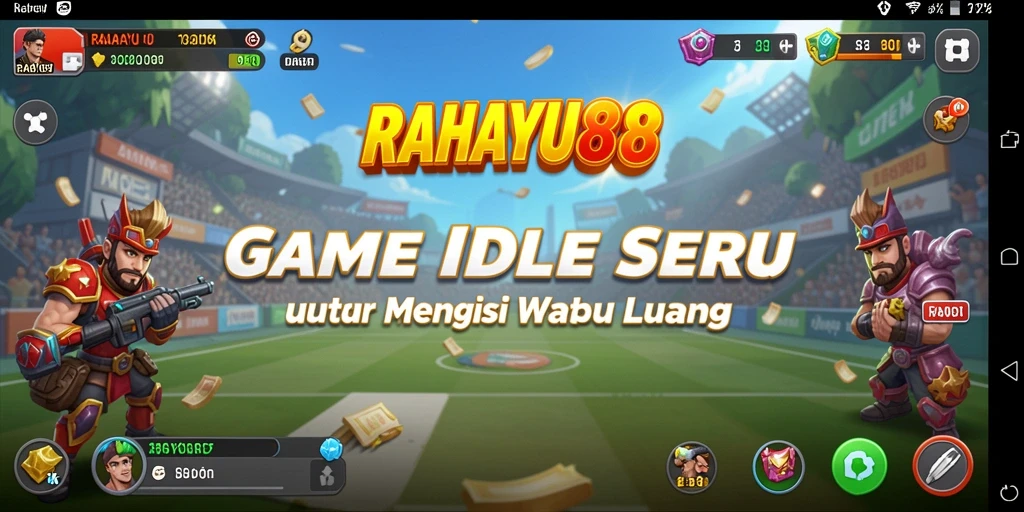 Tampilan gameplay RAHAYU88 yang menarik dan penuh warna.