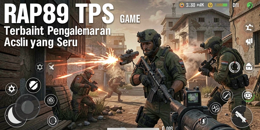 Tampilan aksi intens dalam permainan TPS RAP89 yang menegangkan.