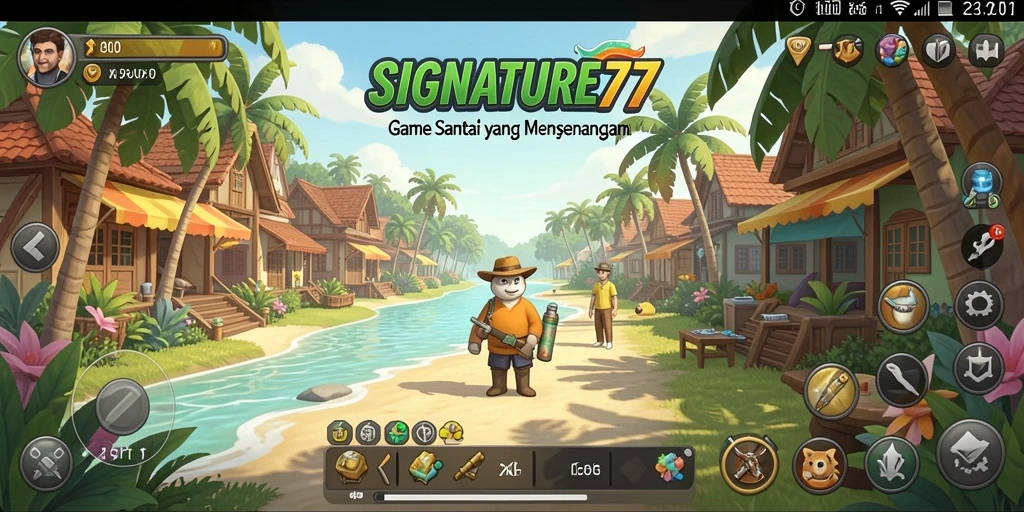 Screenshot menampilkan keseruan gameplay SIGNATURE77 yang memikat.
