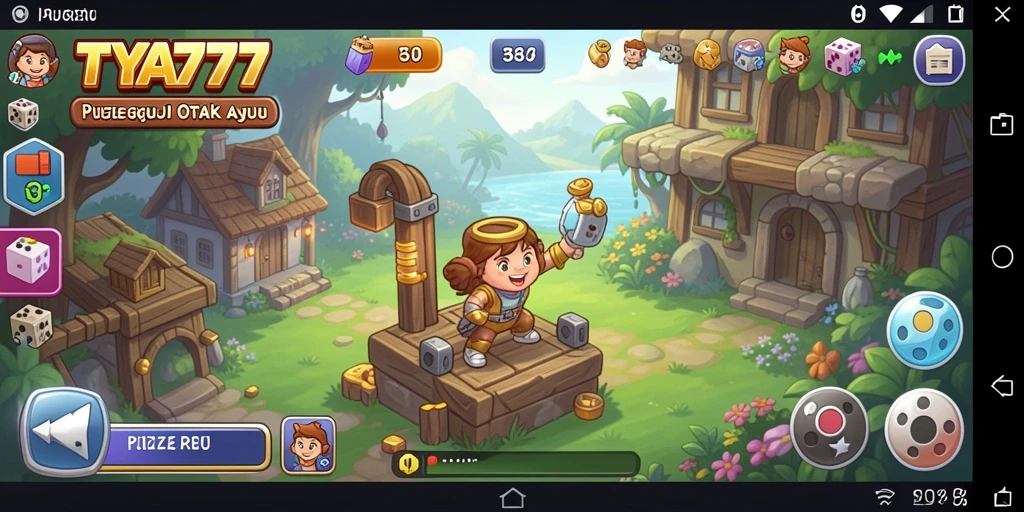 Tampilan gameplay menarik dari TYA777 yang penuh warna