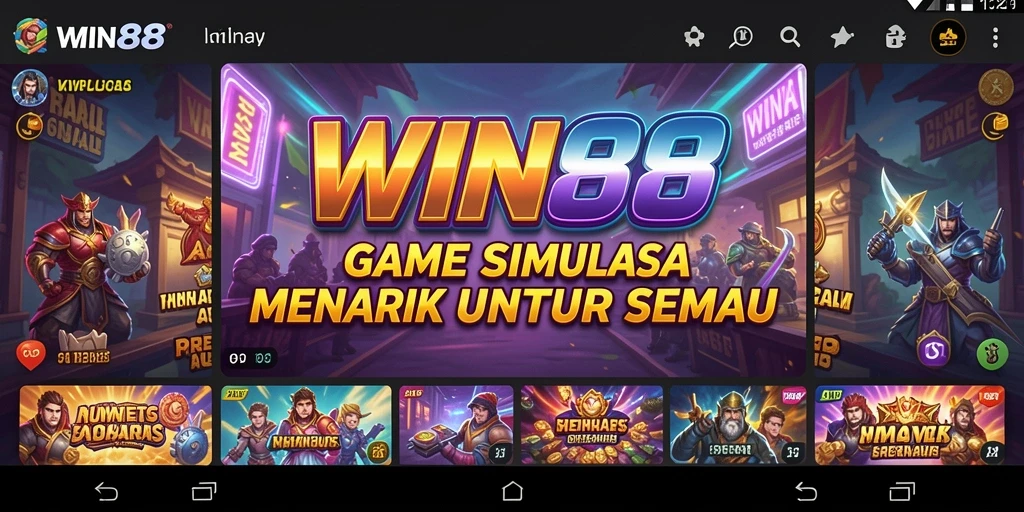 Tampilan screenshot gameplay WIN88 yang mengesankan dan interaktif.